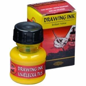 KOH Profi- Künstlerzeichentusche - Brilliant Yellow - 20g