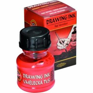 KOH Profi- Künstlerzeichentusche - Vermilion Red - 20g