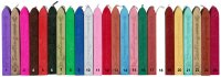 Standardgraph Siegelwachs mit Docht 24 Farben sortiert im...