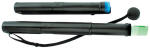 Standardgraph Teleskop-Köcher schwarze Kappe Ø 80 mm 70 cm ausziehbar auf 120 cm Trageriemen 1 Stück