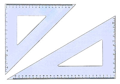 Standardgraph Winkel 60° 26 cm in PP-Tasche 1 Stück
