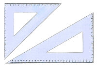 Standardgraph Winkel 60° 26 cm in PP-Tasche 1 Stück