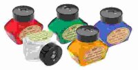 Standardgraph Tintenglas-Spitzer mit Metallspitzer orange...