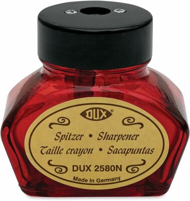Standardgraph Tintenglas-Spitzer mit Metallspitzer rot 1 Stück