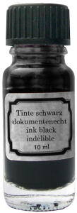 Standardgraph Tinte 10 ml dokumentenecht schwarz 1 Stück