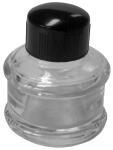 Standardgraph Tintenglas ROMA 35 ml rund mit Deckel aus...