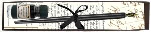 Standardgraph Kalligraphie-Set Linkshand mit Federhalter und 10 ml Tinte schwarz Feder 16 1 Stück