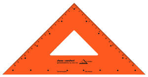 Standardgraph Zeichendreieck CONSTANT 45° 30cm 1 Stück