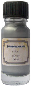 Standardgraph Tintenglas 10 ml silber 1 Stück