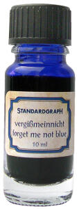 Standardgraph Tintenglas 10 ml vergissmeinicht 1 Stück