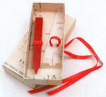 Standardgraph Geschenkbox mit Siegellack rot und Band...