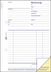 Zweckform 1733 Rechnung Kleinunternehmer, selbstdurchschreibend, DIN A5, 2x40 Blatt