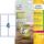 Zweckform L4774REV-20 Wetterfeste Etiketten (A4, 80 Stück, ablösbar, 99,1 x 139 mm) 20 Blatt weiß