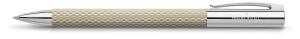 Faber Castell Drehkugelschreiber Ambition OpArt White Sand