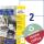 Zweckform 3655-10 perm. Universaletiketten 10BL 210x248mm ws