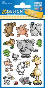 Zweckform 53193 Schmucketikett Tiere