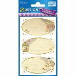 Zweckform 55177 Sticker Hochzeit Siegel