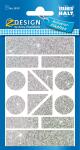 Zweckform 59391 Sticker Reflektor silber
