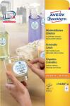 Zweckform L7104REV-25 ablösbar Universaletiketten...