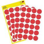 Zweckform 3595 f.Handbeschr. Markierungspunkte D18mm rot