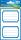 Zweckform 59687 Buchschild Rahmen blau