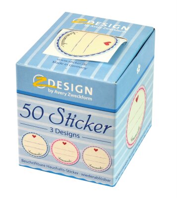 Zweckform 56819 auf Rolle Haushaltsetikette Homemade