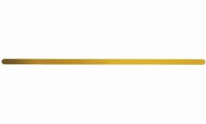 LEITZ Abheftstreifen Metall gold Aufreihband Metall für Schne