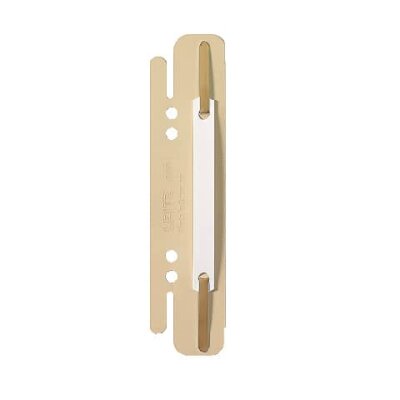 LEITZ 6130 EinsteckHeftstreifen PVC sand 25 Stück