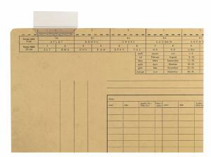 LEITZ Sichtreiter 60mm 4zeilig transparent Vollsichtreiter 60 mm 4zeilig b
