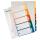 LEITZ Register A4 15 tra fbg.Tabs 12910000 Plastik überb