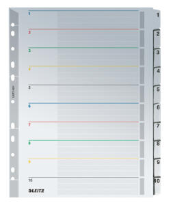 LEITZ Register A4 110 grau REGIST.A4 KTN 110 43310000 WIEDERBESC