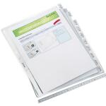 LEITZ Hüllenregister A4 blanko tra...