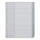 LEITZ 1281 Zahlenregister 131 PP A4 Überbreite 31 Blatt grau
