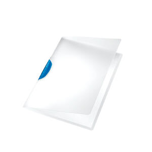 LEITZ Klemmmappe Colorclip A4 blau 41750035