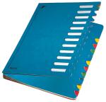 LEITZ 5912 Deskorganizer Color 112 12 Fächer PendarecKarton (RC) blau