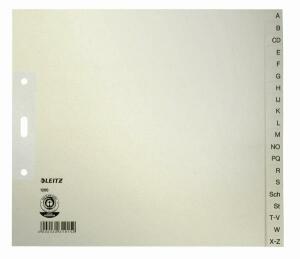 LEITZ Register A4 AZ grau BxH 24x21cm