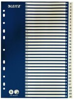 LEITZ Register A4 131 weiß mit blauem Deckblatt...