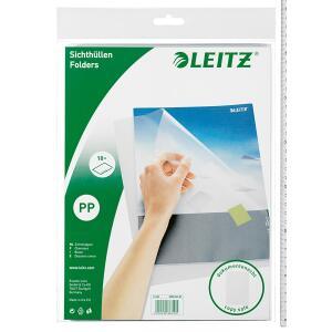 LEITZ Sichthülle A4 genarbt farblos 40006003 PG10St