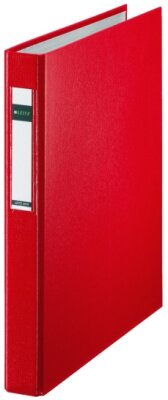 LEITZ 4210 Ringbuch Maxi A4 25mm 2 Ringe PP rot