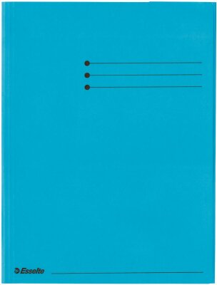 LEITZ Dreiflügelmappe blau