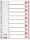 LEITZ Register A4 110 grau PP FolieDeckblatt aus Kartonmit folien