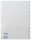 LEITZ Register A4 112 weiß 100153 Plastik 12tlg.