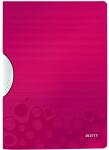 LEITZ Klemmhefter WOW ColorClip DI N A4 PP pink-metallic...