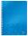 LEITZ Collegeblock A4 Wow blau metal Kollegblock WOW holzfrei chlorarm gebl