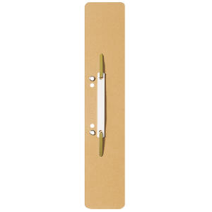 LEITZ Heftstreifen Karton 6x30.5cm 25ST chamoi 37000011 Kunststoffdeckleiste