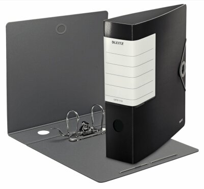 LEITZ 1112 QualitätsOrdner 180° Solid Polyfoam A4 breit schwarz