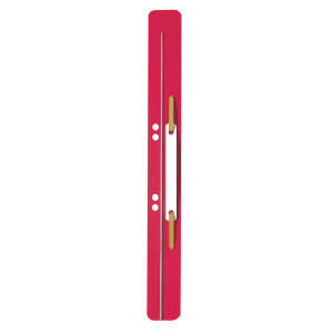 Leitz Heftstreifen 3,5 x 31 cm (B x H) Polypropylen rot 25 St./Pack.
