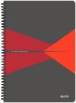 LEITZ Collegeblock Office PP A4 kariert rot Collegeblock...