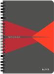 LEITZ Collegeblock Office Card A5 liniert rot...