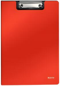 LEITZ Klemmbrett-Mappe Solid DIN A 4 Polyfoam hellrot (80396220)